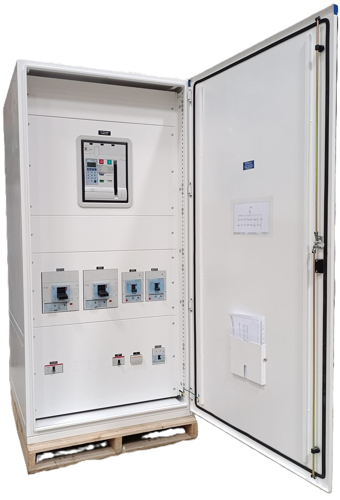 Interior de tablero eléctrico — GYTE